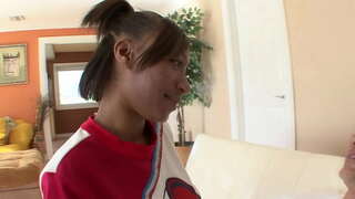 Crni teen navijačice sjeban od strane bijele fudbalski trener