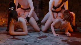 8 đến 18 Ngày trong quá trình &amp;amp; máy Xay sinh tố 3D khiêu Dâm Lớn Nóng To