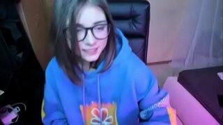 Pendejita dildo संग खेल