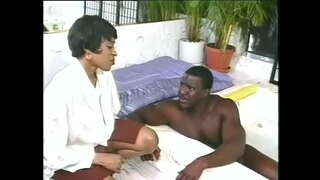 ���াগ্যবান, কালো, শহরবাসী খুশি করার জন্য এই সুন্দর fuious লেডি